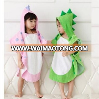 new Children Bath Towel Bathrobe Cartoon Baby Towel with hood