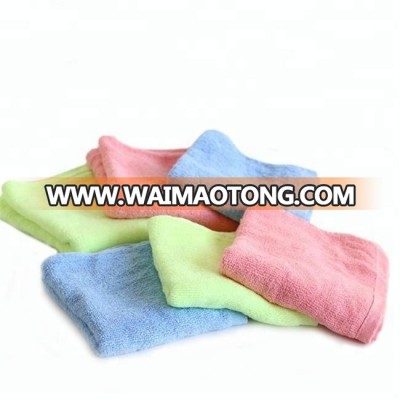 Children/Baby saliva Towel Bamboo fiber plain coloured Hand Towel