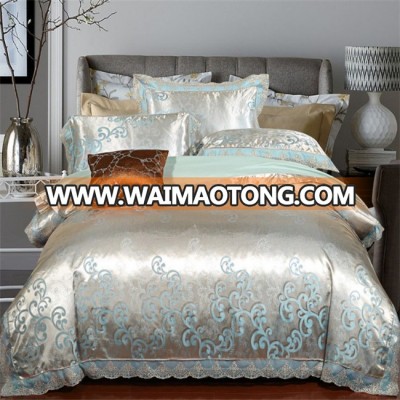 100% luxurious Tencel Printed Bedding Set 300 TC sateen weave