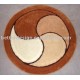 Wholesale Cheap Polyester Microfiber Round Bath Mat