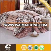 luxury king size print bedroom flannel fleece bedding sets blanket