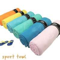 Toallas 70 x 140  China Manufactured Super Micro Fiber Microfiber Cooling Towel  For Travel Sports