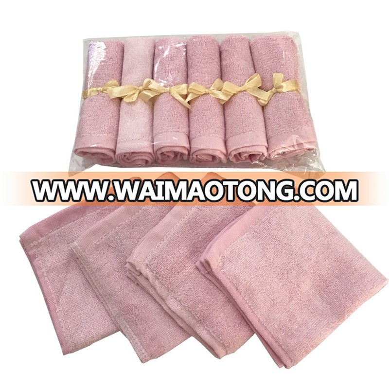 China Waimaotong baby hand towel small baby face hand towels bamboo washcloths